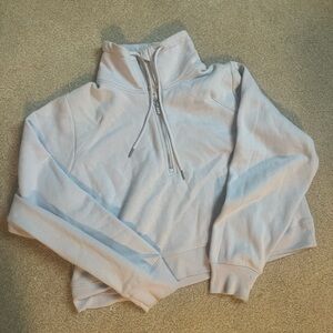 Women's Lavender Half-Zip Sweater